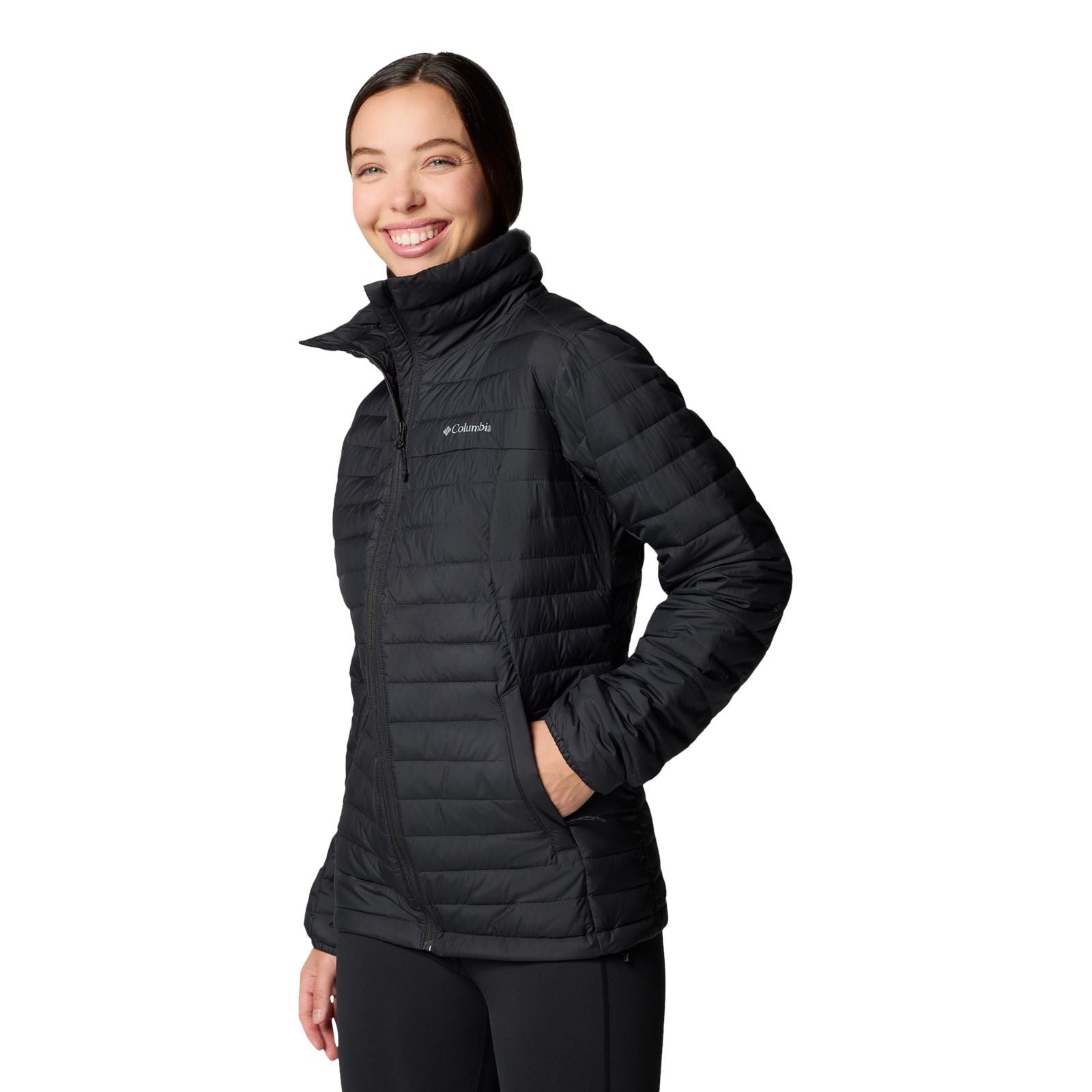 Columbia Silver Falls II Full Zip Jacket Vestes Matelassées Noires Pour Femmes