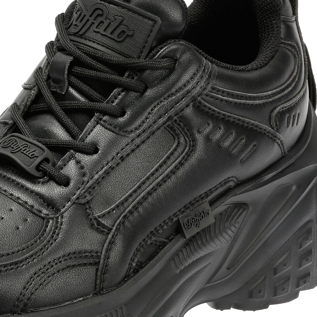 Buffalo Turbo One Baskets Noires Pour Femmes