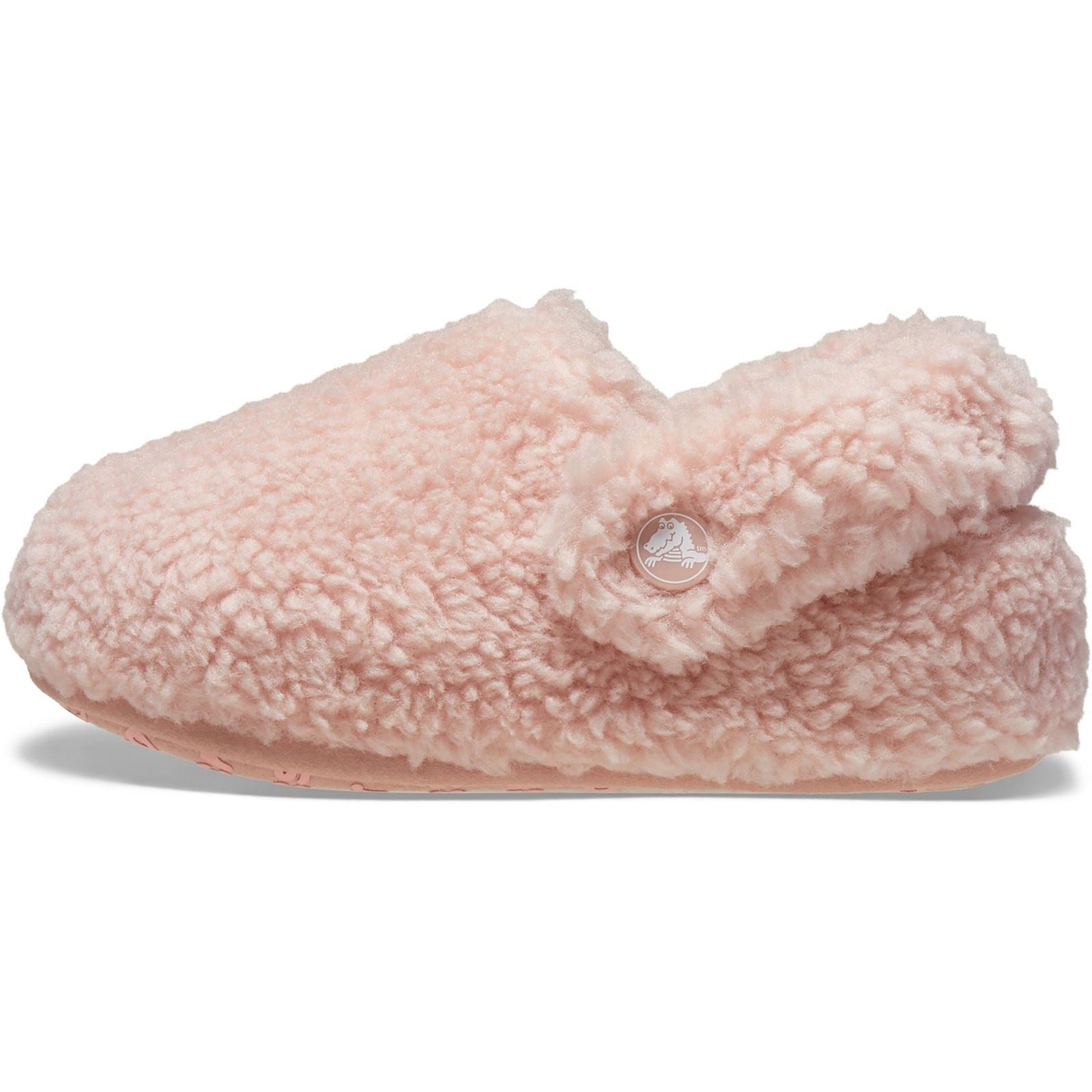 Crocs Classic Cozzzy Chaussons en argile rose en Synthétique