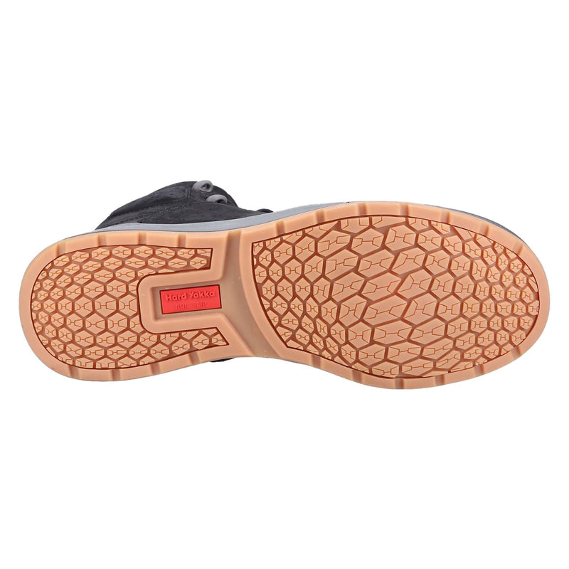 Hard Yakka  Bottes De Sécurité En Cuir Noir Avec Fermeture Éclair En Dentelle Trois Mille Cinquante-Six