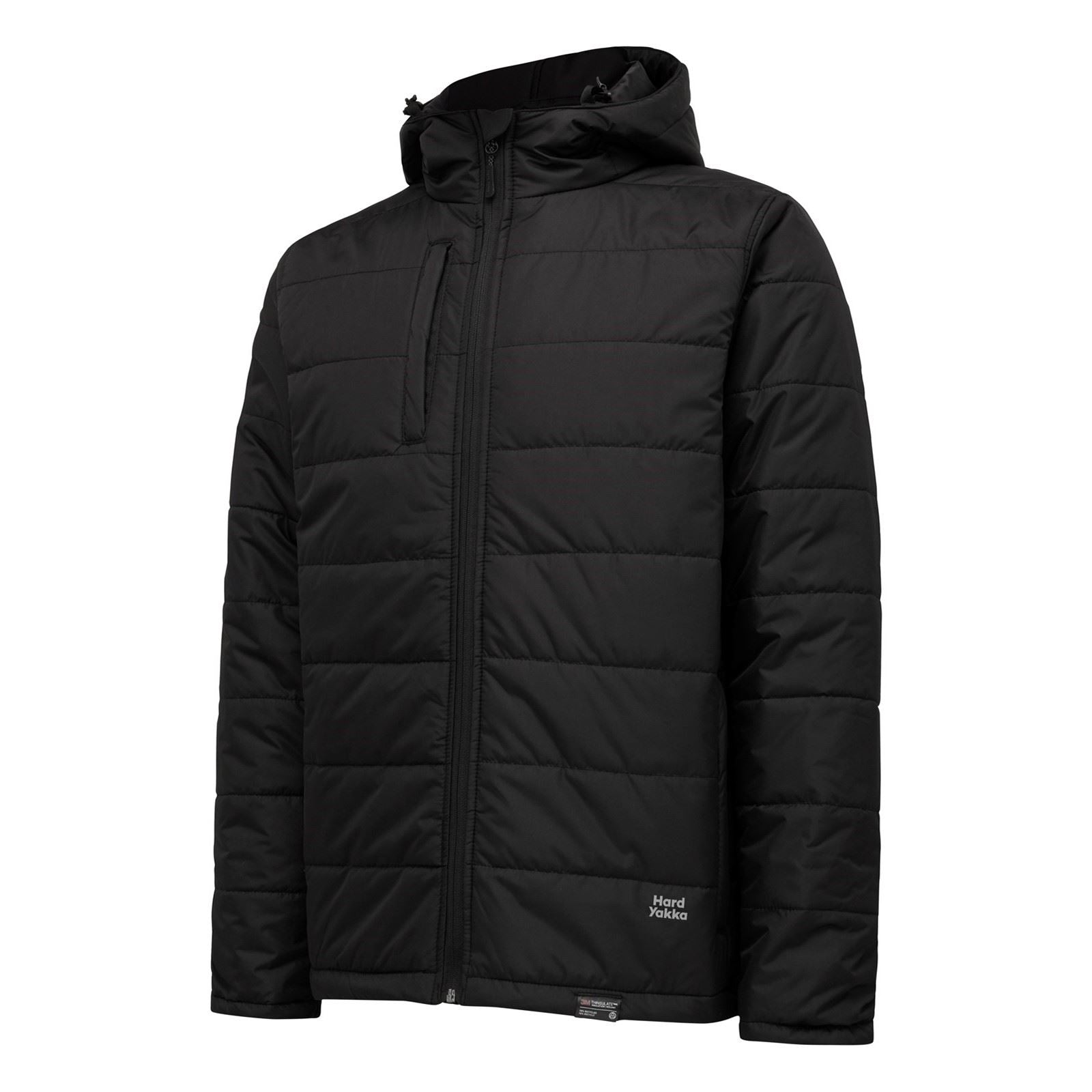 Hard Yakka Puffa 2.0 Veste Matelassée Noire Pour Hommes
