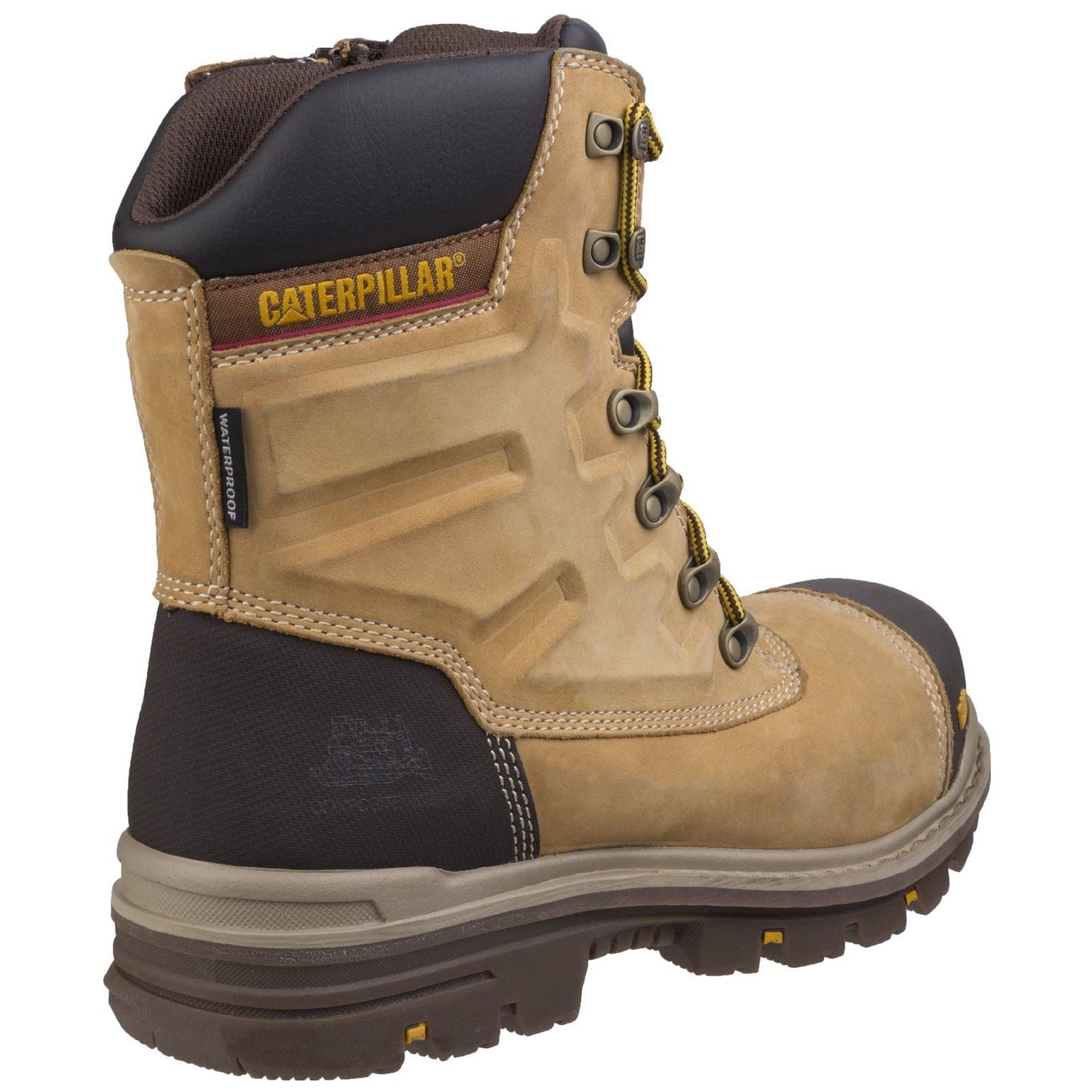 Caterpillar  Bottes De Sécurité Premier Nubuck Honey