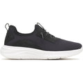 Hush Puppies Elevate Baskets Noires Pour Femme En Cuir