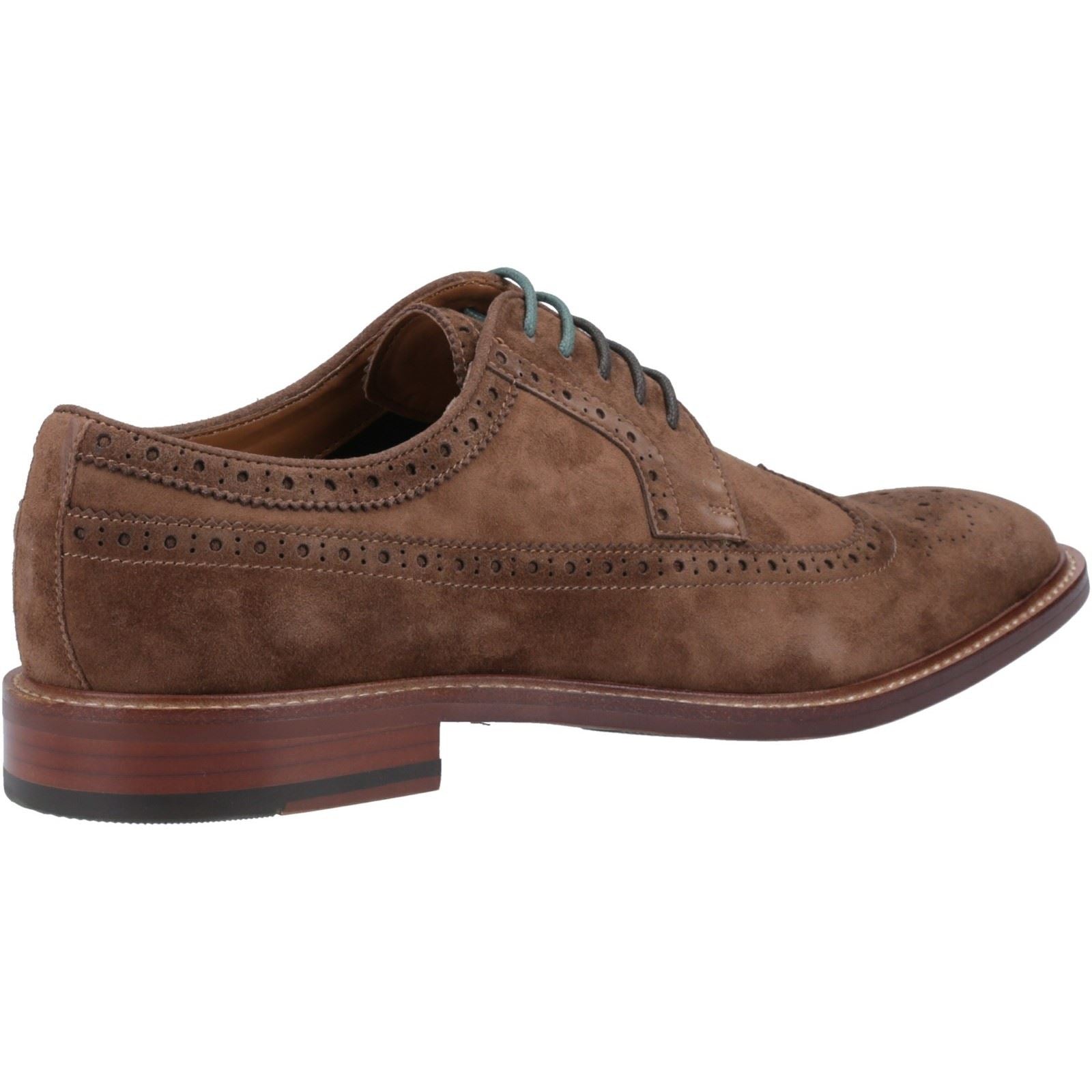 Dune Superior Chaussures Richelieu Pour Homme En Daim Marron