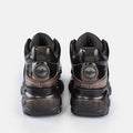 Buffalo 1339-14 Baskets Pour Femmes En Cuir Marron
