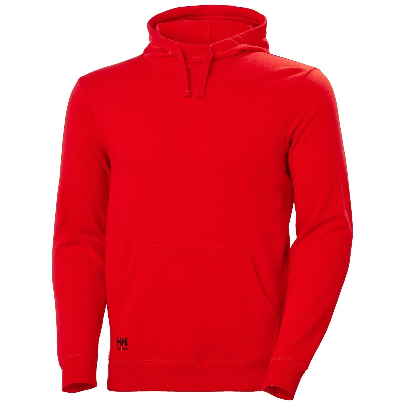 Helly Hansen Workwear Manchester Sweat À Capuche Rouge En Coton Pour Homme