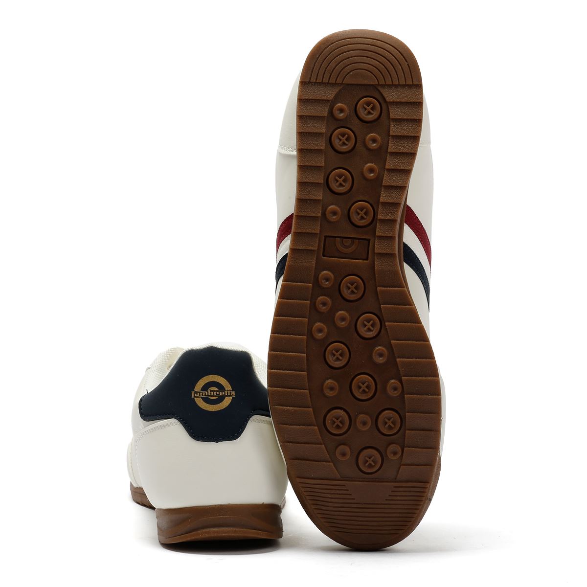 Lambretta Tackle Baskets Blanches Pour Hommes