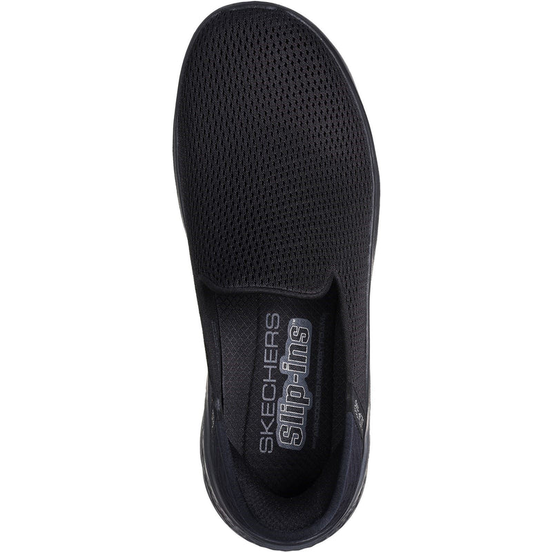 Skechers Go Walk Flex Relish Sneakers Noires Pour Femmes En Textile
