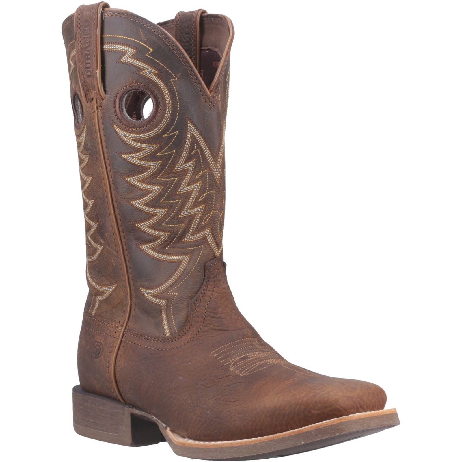 Durango Rebel Bottes En Cuir Marron Pour Homme