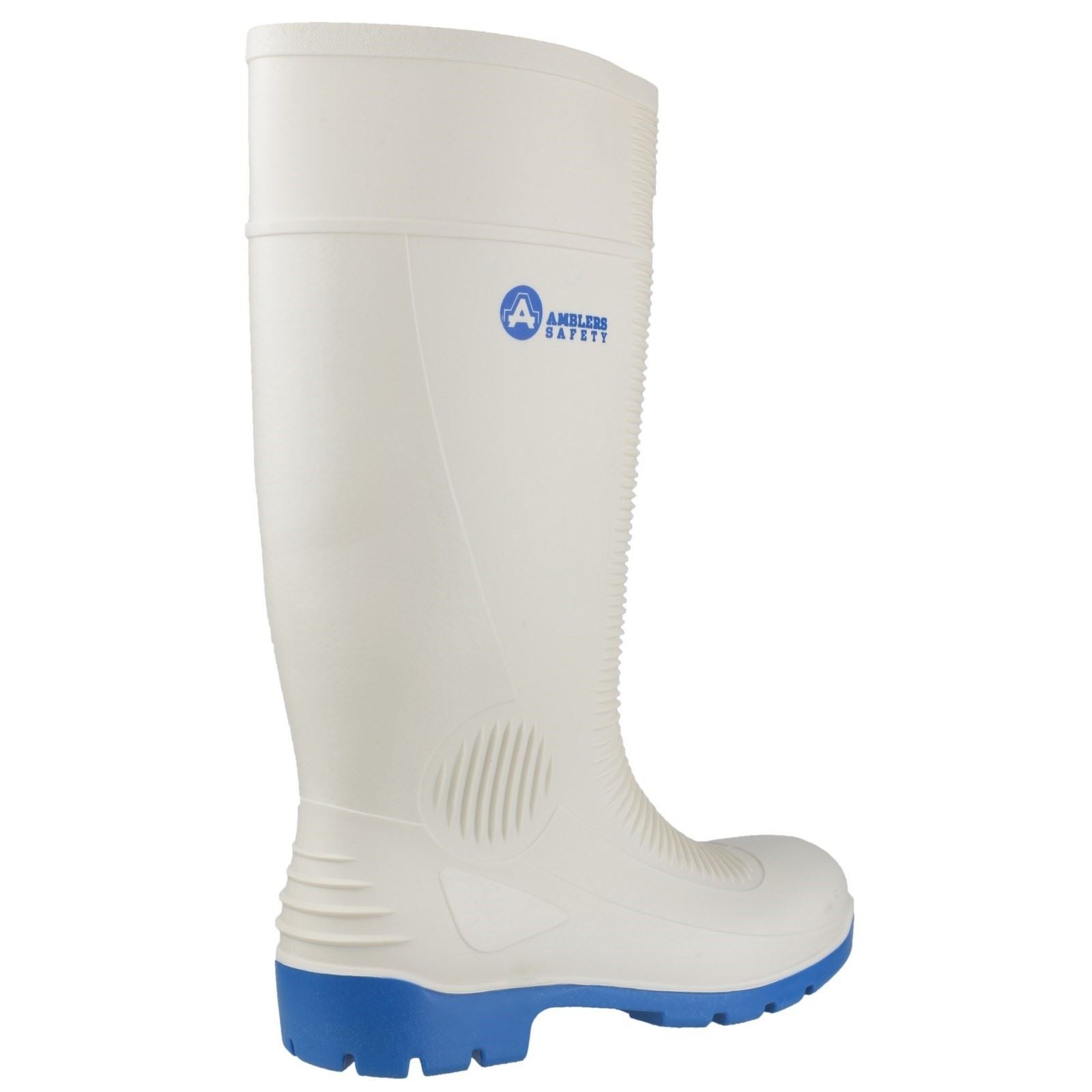 Amblers Safety  Bottes Wellington Blanches En Pvc/Nitrile Fs98