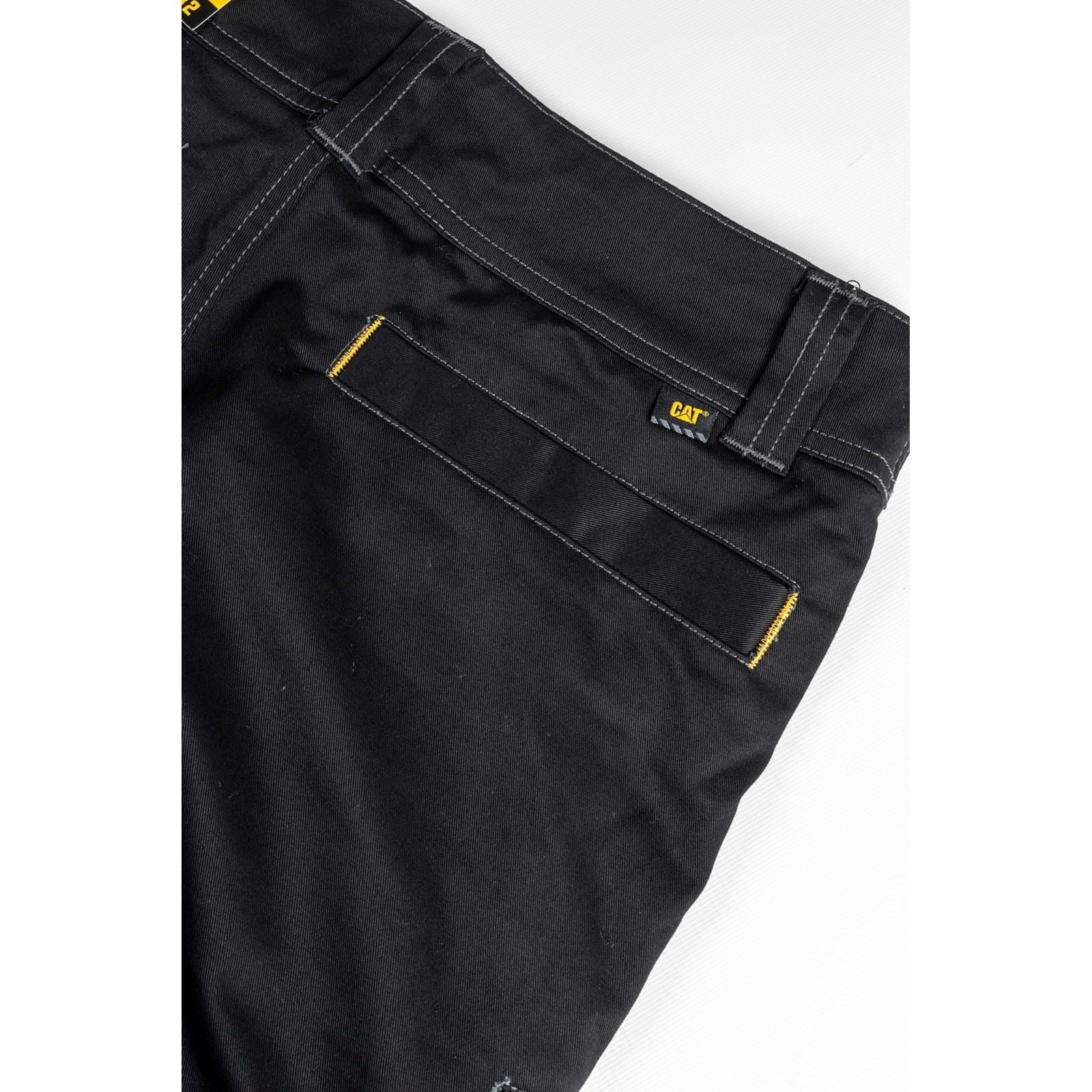 Caterpillar Operator FX Pantalons Noirs En Coton Pour Hommes - Extérieur