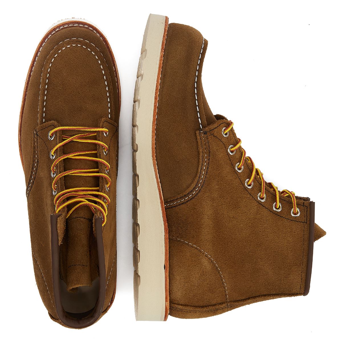Red Wing Shoes Travail Du Patrimoine 6inch Moc Toe Bottes Mohave Olive Pour Hommes