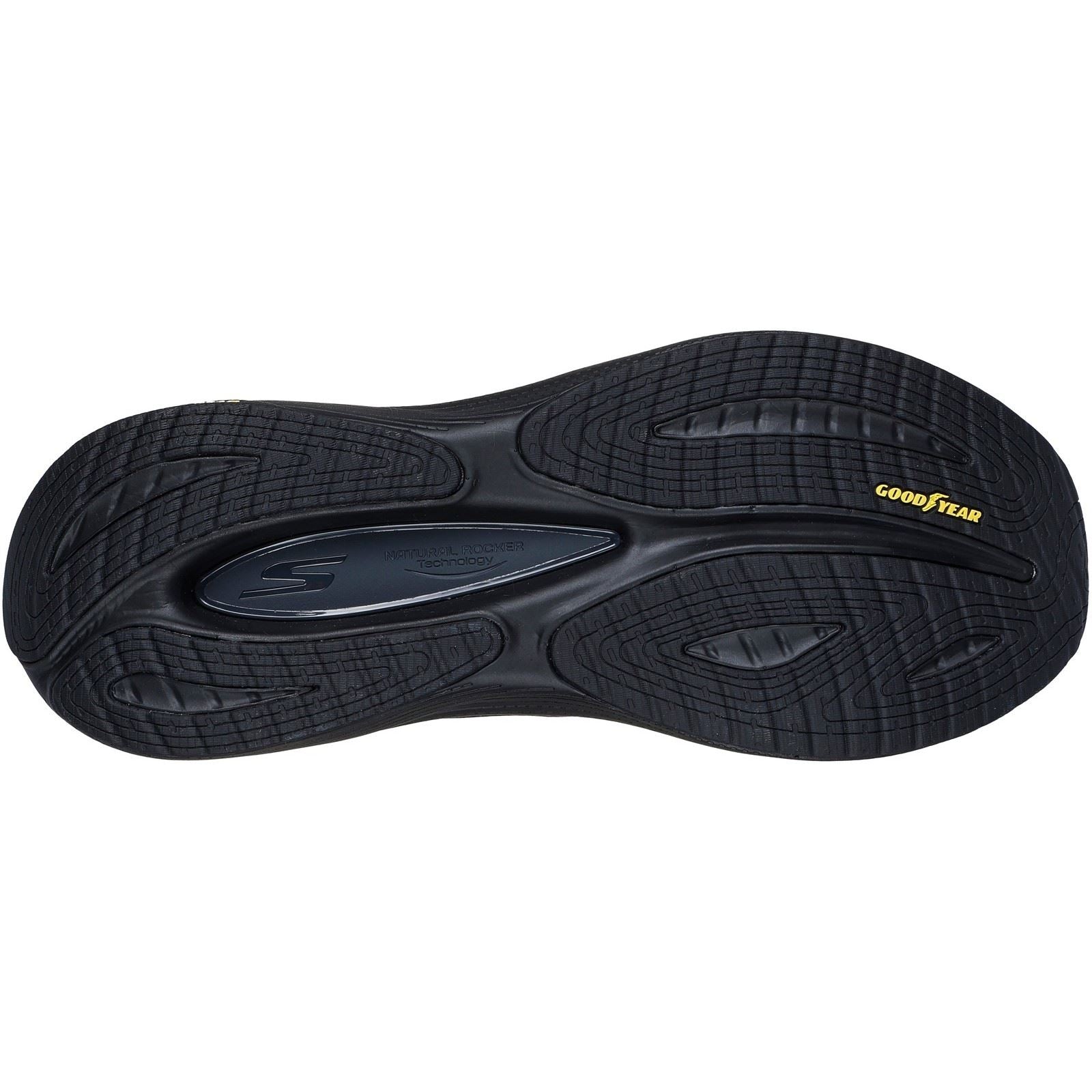 Skechers Performance Max Cushioning Propulsion Chaussures De Sport Noires Pour Hommes