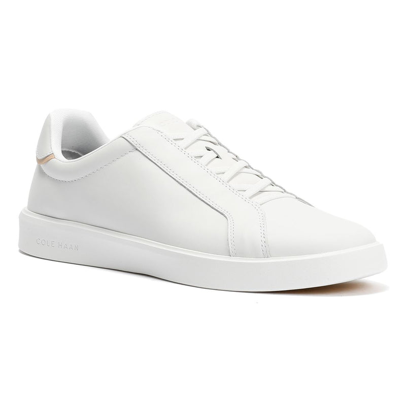 Cole Haan Grand Crosscourt Baskets Blanches En Nubuck Pour Hommes