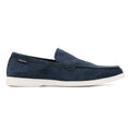 Ben Sherman Amarillo Chaussures Basses Bleues Pour Hommes En Suède