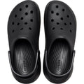 Crocs Classic Crush Les sabots noirs pour femmes Eva