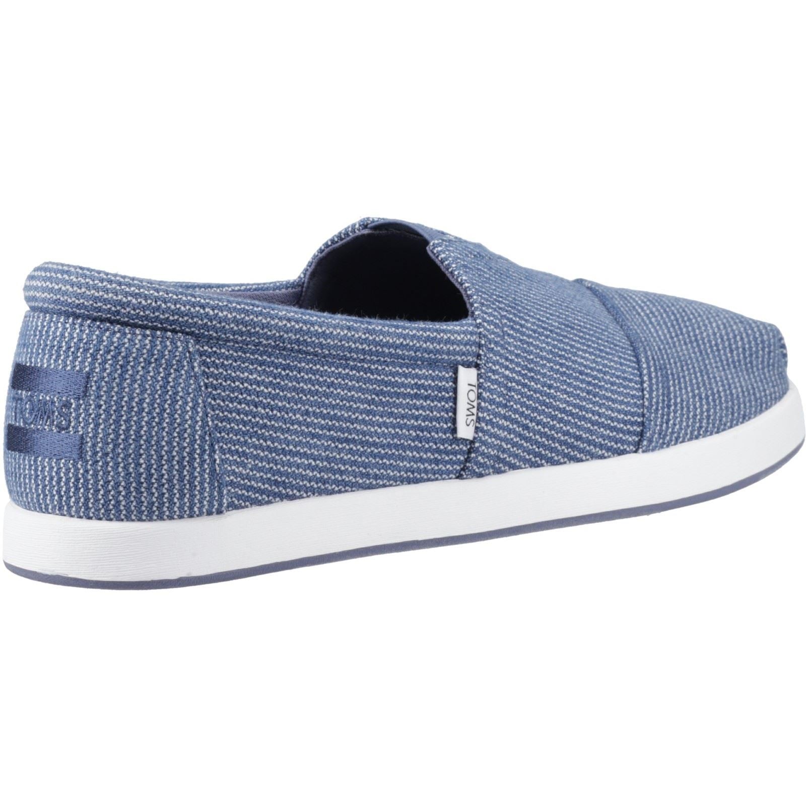 TOMS Alp FWD Espadrilles Pour Hommes En Coton 100% De Couleur Sombre