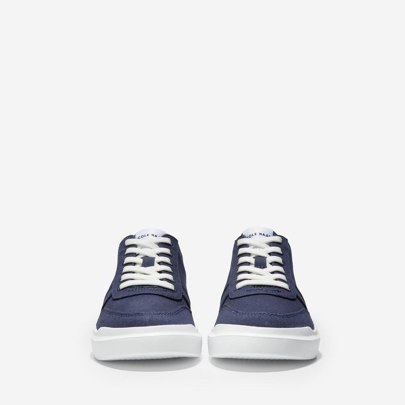 Cole Haan Grandpro Rally CA Baskets En Coton Mélangé Pour Femmes, Bleu Marine/Blanc Optique