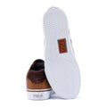 Ralph Lauren Hanford III Baskets En Cuir Marron Pour Hommes