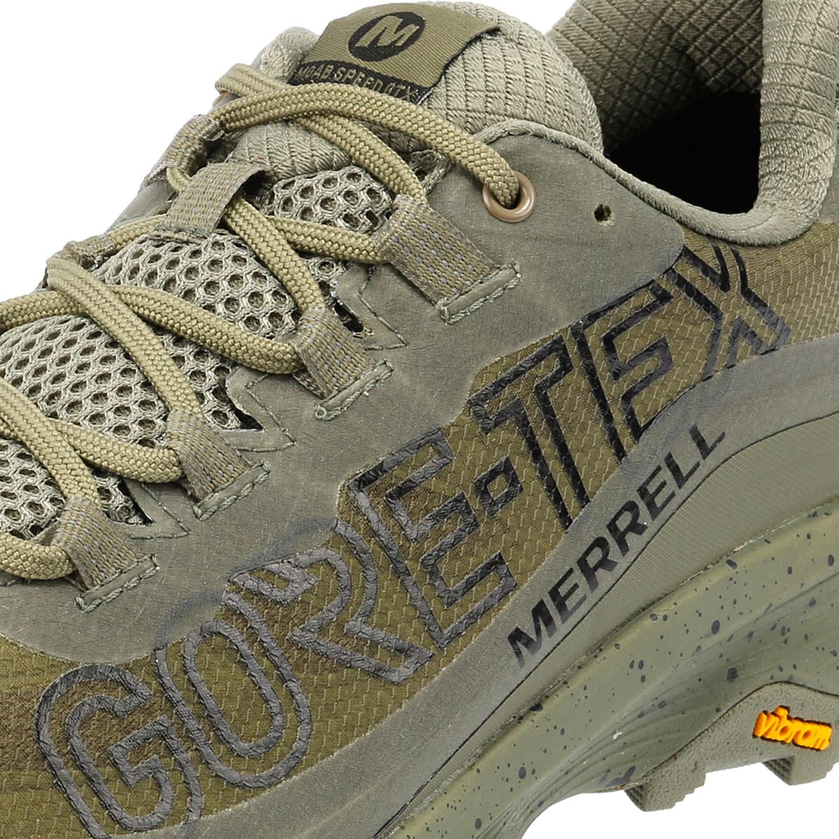 Merrell Moab Speed Gore-Tex SE Chaussures De Sport Vertes Pour Hommes