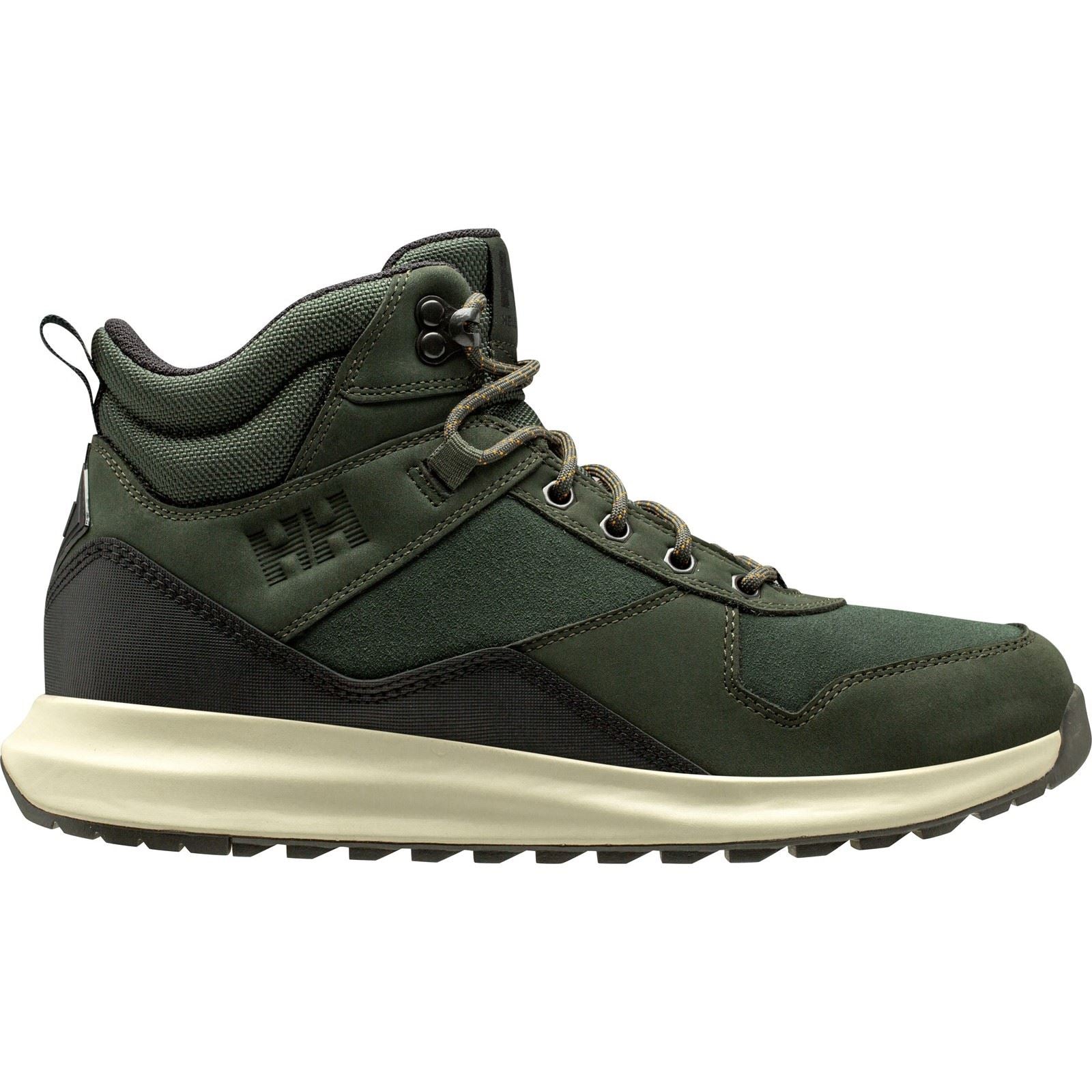 Helly Hansen Sport Corru Bottes Utilitaires En Cuir Pour Hommes En Noir Beluga