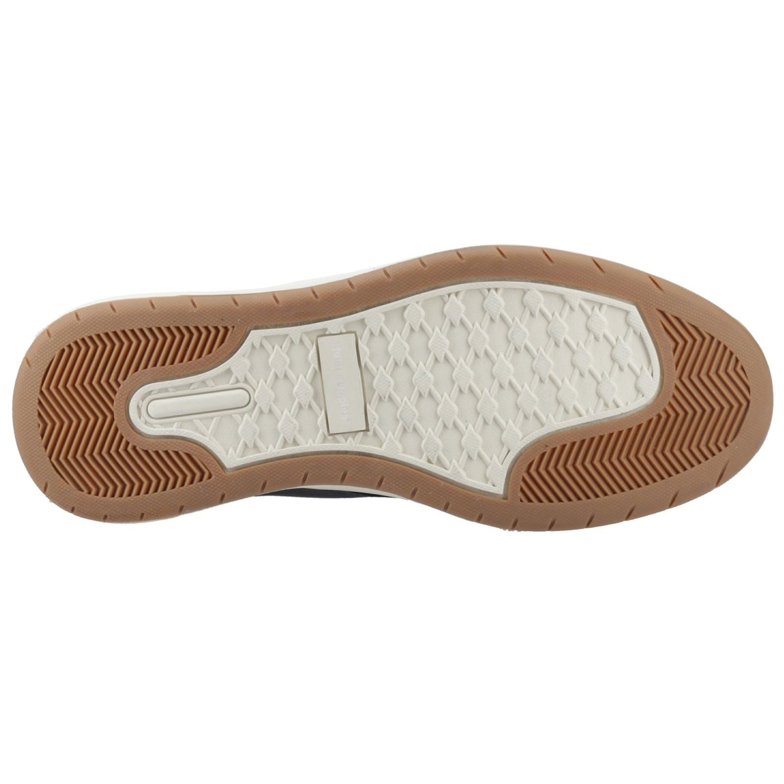 Hush Puppies Bowen Chaussures En Cuir Pour Homme À Lacets Bleu Marine