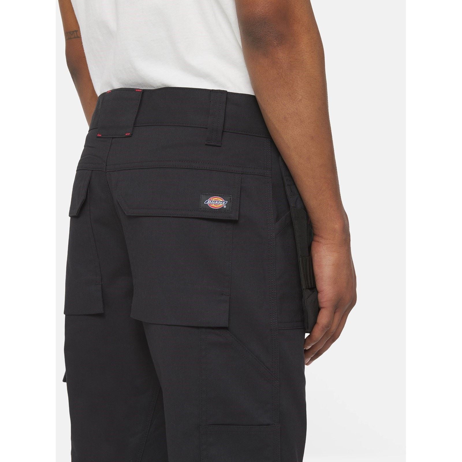 Dickies Multi Pocket Utility Pantalon De Travail Noir En Polyester Pour Homme