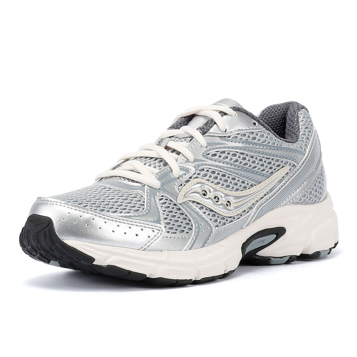 Saucony Ride Millenium Baskets Argentées / Crème