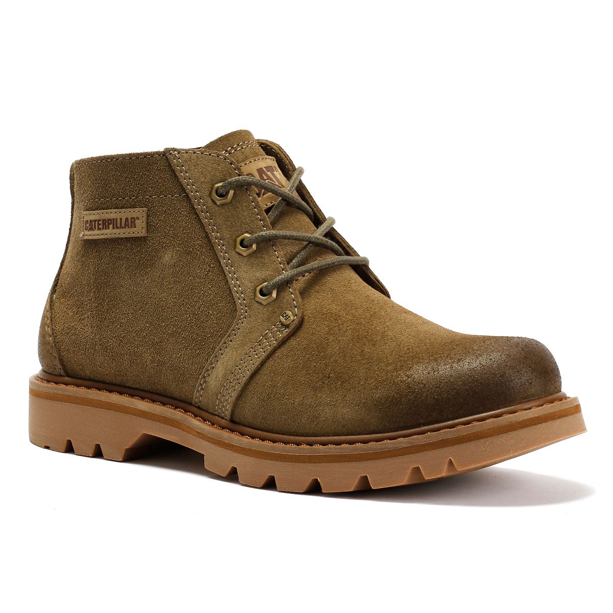 Caterpillar Grader Chukka Bottes Brunes Pour Hommes En Suède