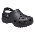 Crocs Classic Platform Crocs Classic Platform Sabots noirs pour Femmes en Thermoplastique