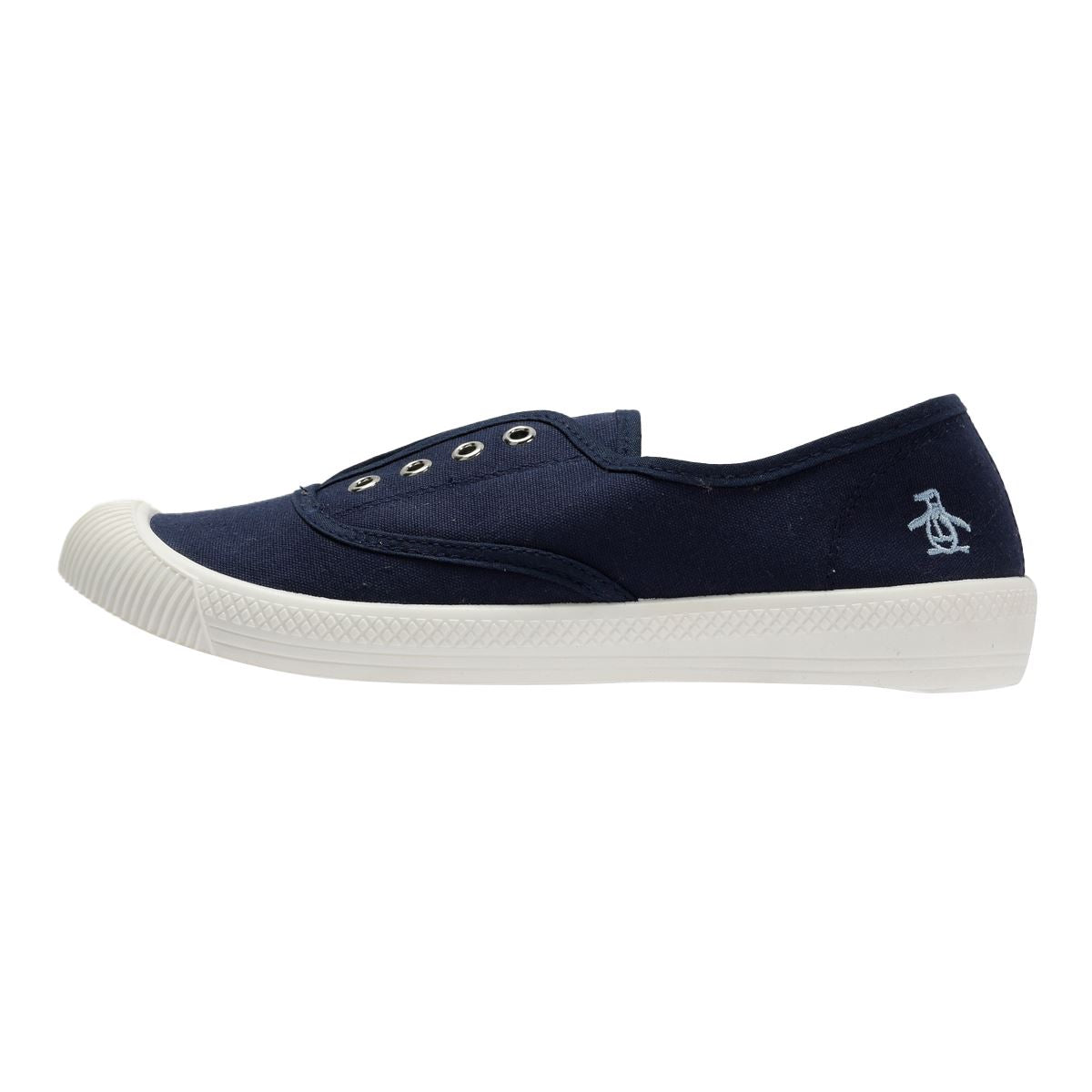 Penguin Anita Chaussures Bleues En Toile Pour Femmes