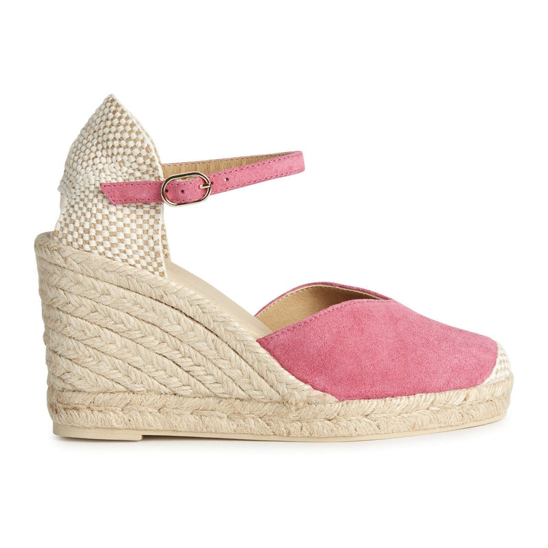 Geox D GELSA Sandales En Cuir Pour Femmes Couleur Cyclamen