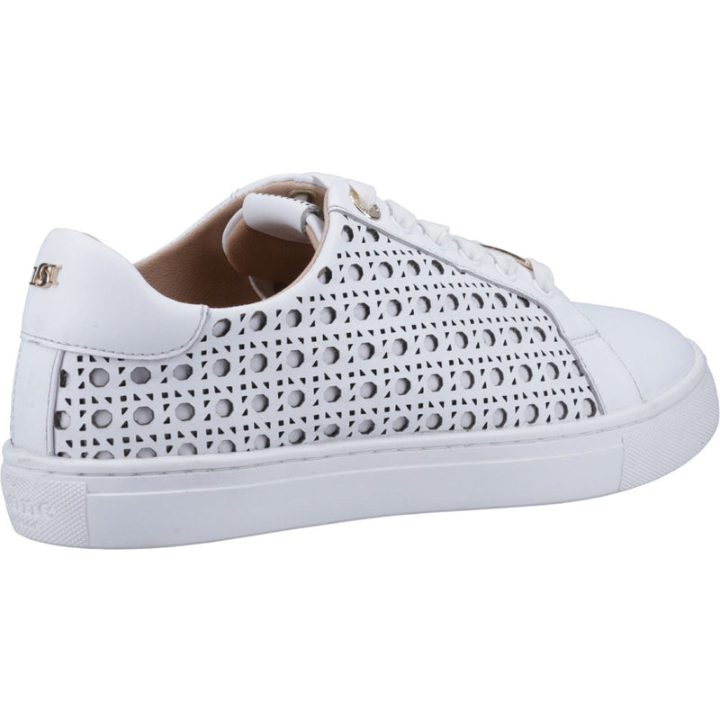 Dune Ease Baskets Blanches En Cuir Pour Femmes