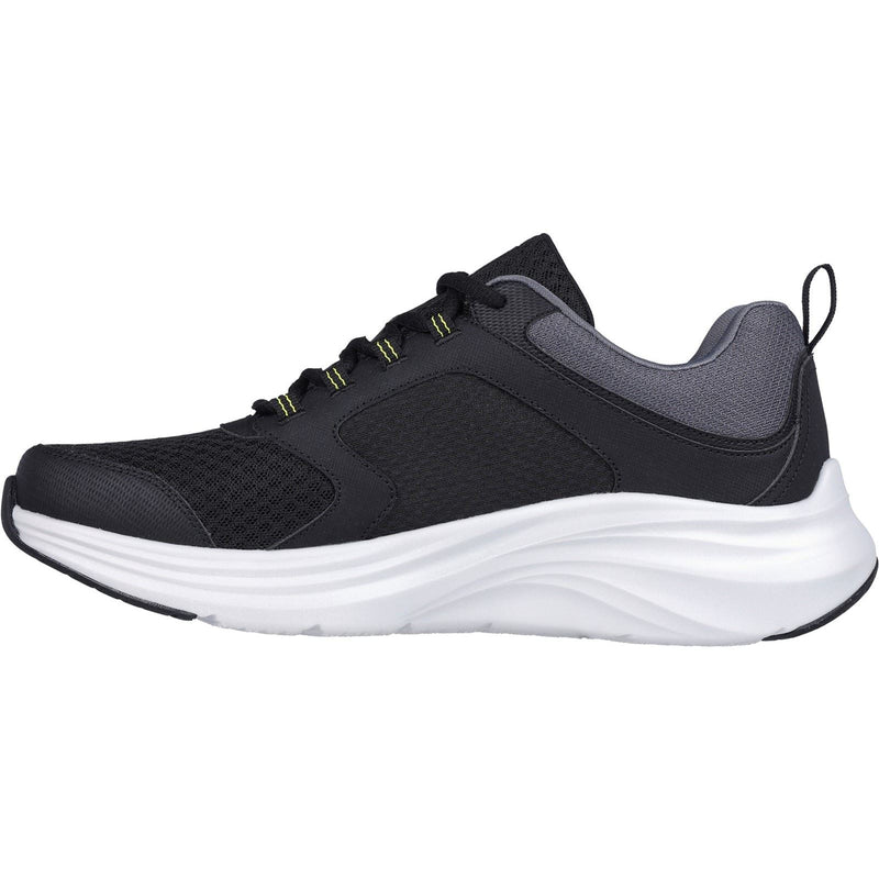 Skechers Vapor Foam Baskets Synthétiques Pour Hommes Noires/Limon.