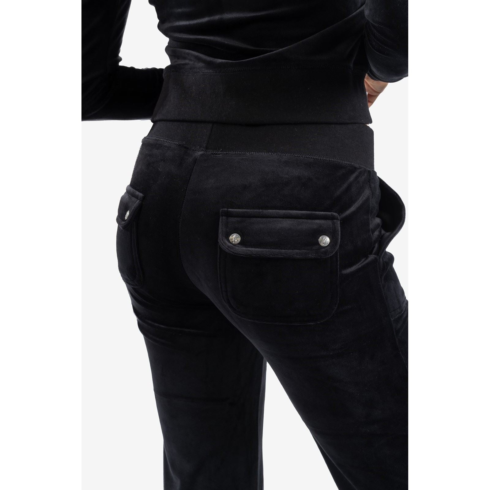 Juicy Couture Del Ray Joggeurs Noirs En Polyester Pour Femmes