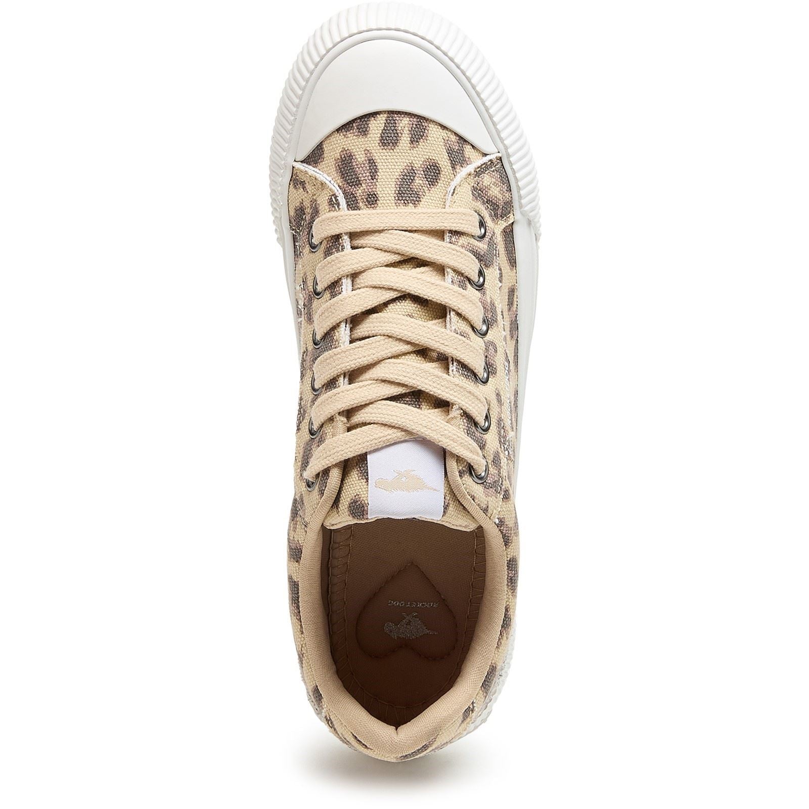 Rocket Dog Cheery Dexter Baskets Pour Femmes En Coton Beige