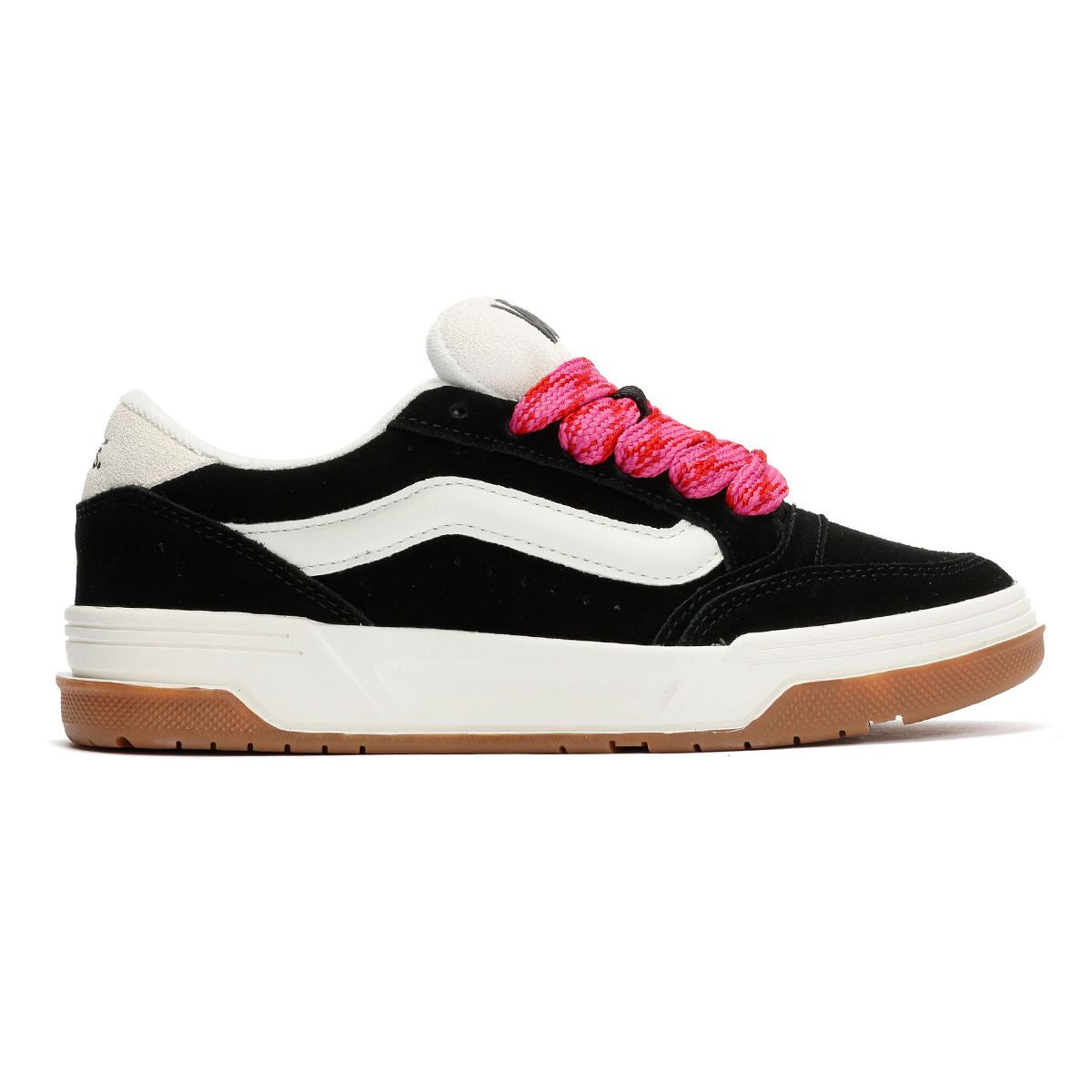 Vans Hylane Oversized Lace Baskets Noires Pour Femmes
