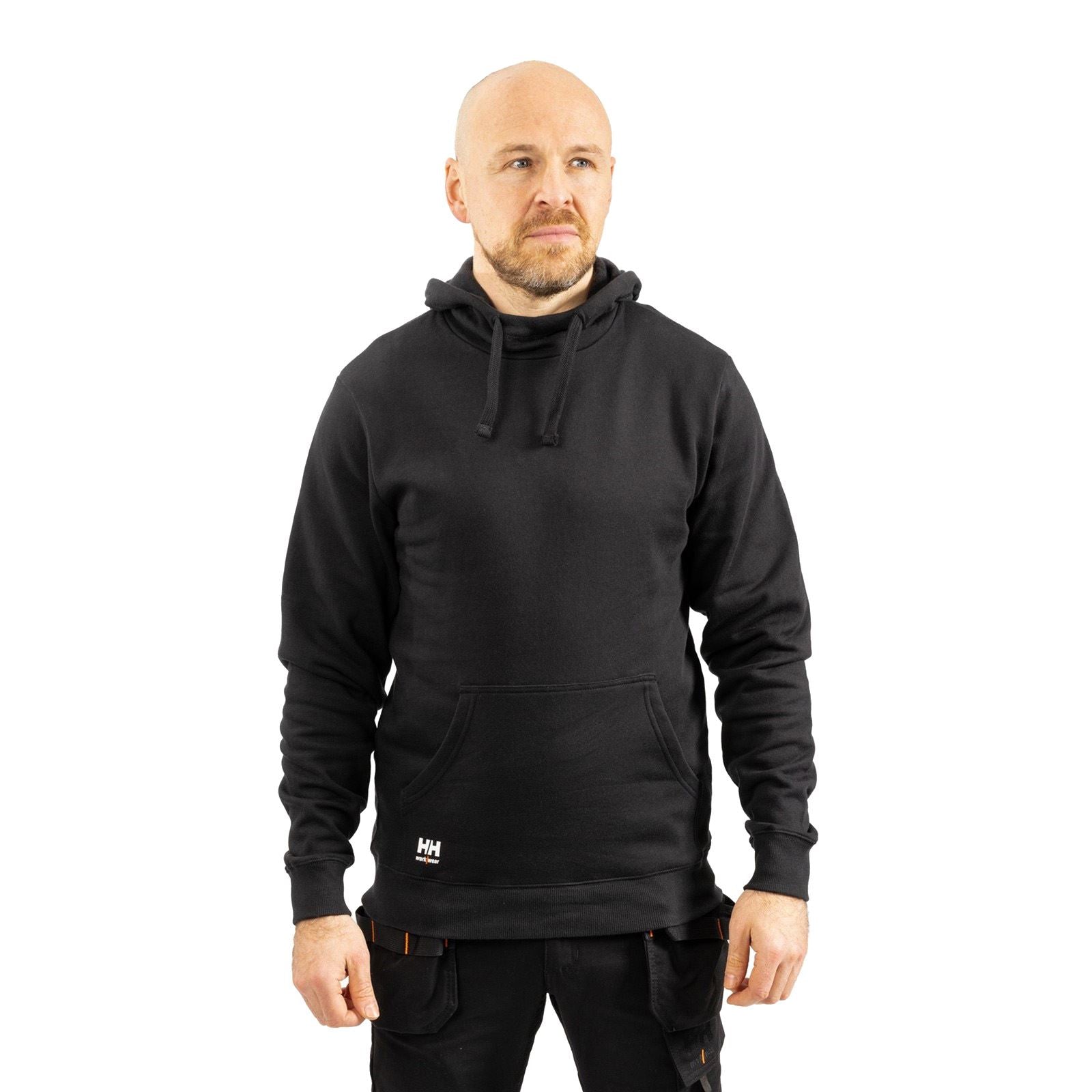 Helly Hansen Workwear Manchester Sweatshirt À Capuche Noir En Coton Pour Homme