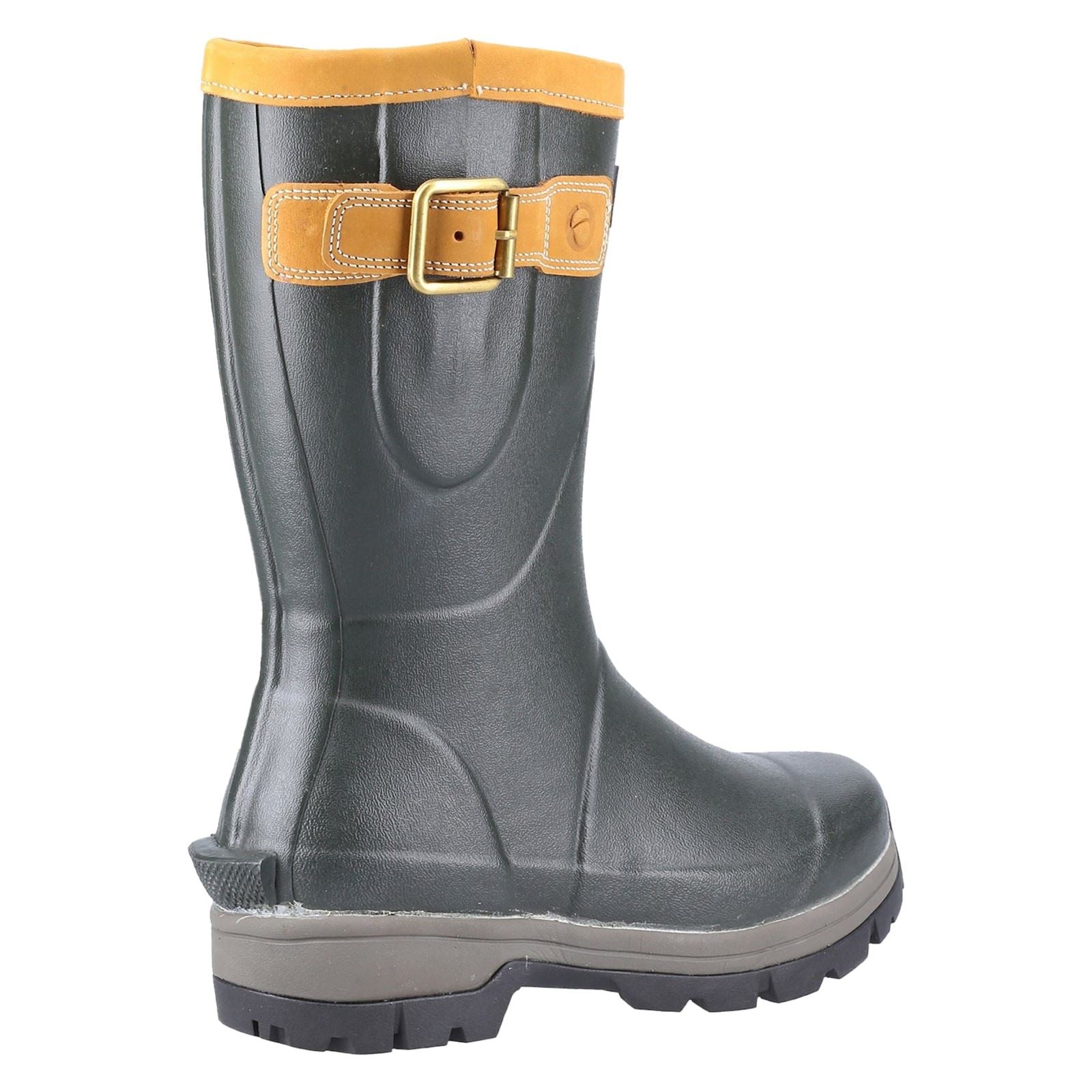 Cotswold Stratus Short Bottes En Caoutchouc Pour Femmes Vertes