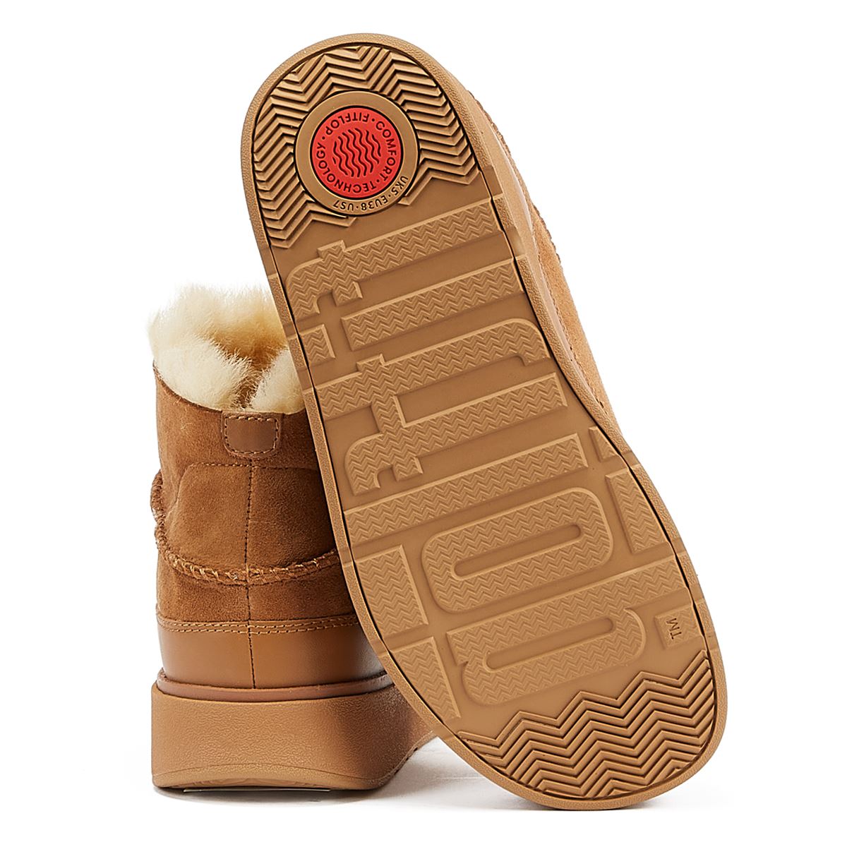 FitFlop Bottines Ultra Mini Pour Femmes En Couleur Beige.