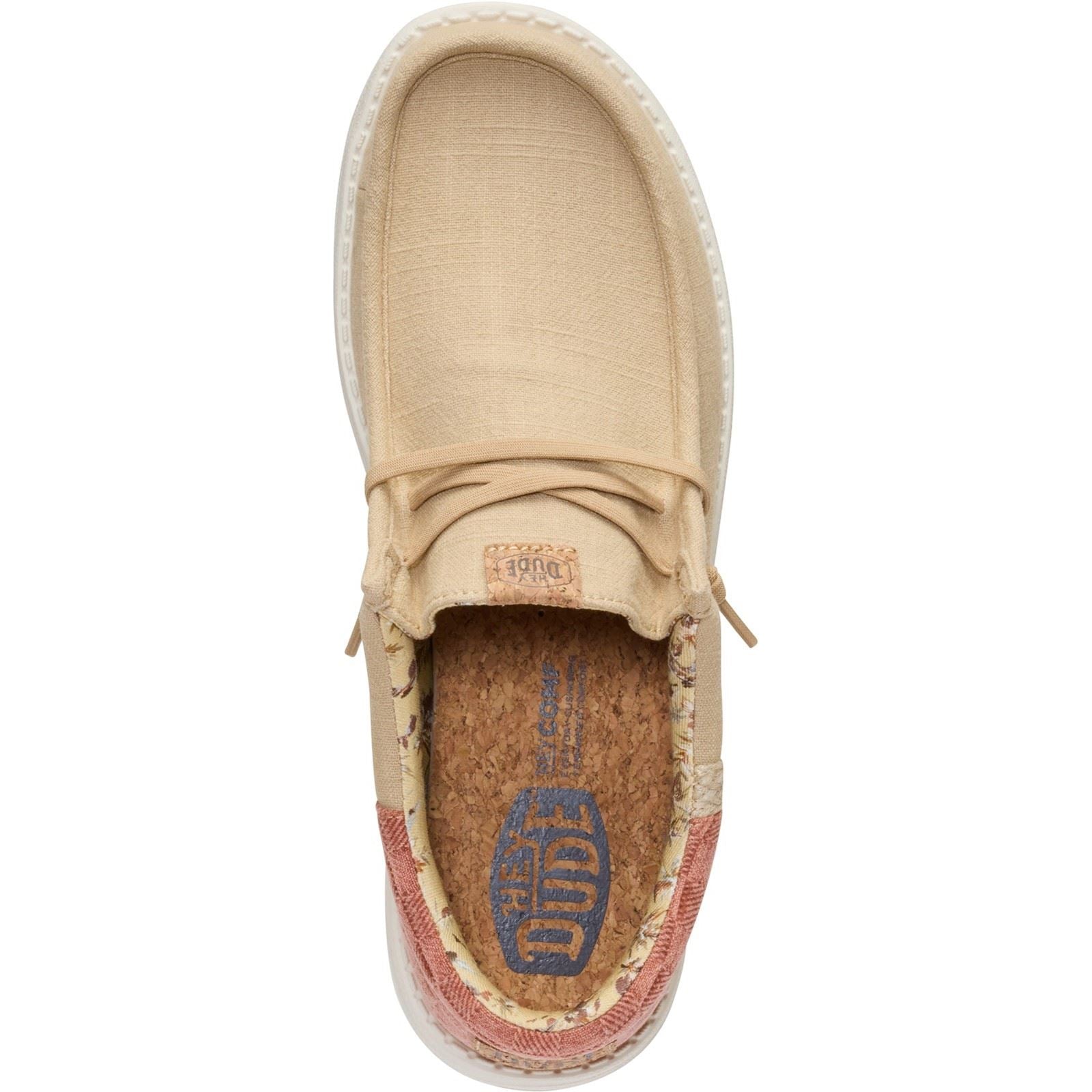 HEYDUDE Wally Funk Mocassins Hommes Incense/Multi En Textile