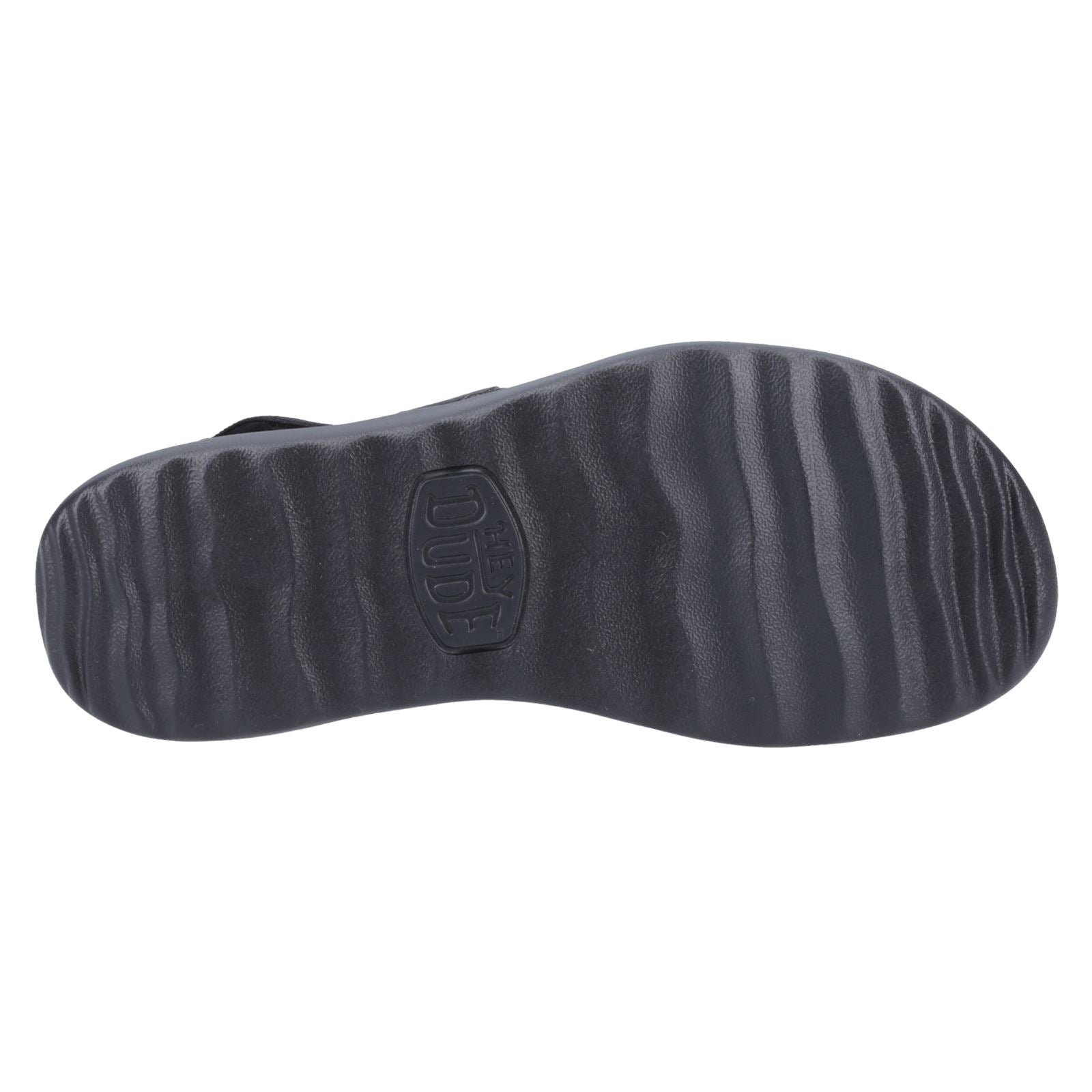 HEYDUDE Collins Mono Sport Sandales Noires Pour Femmes