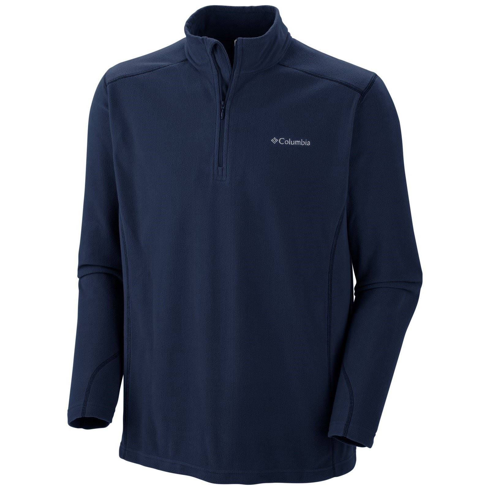 Columbia Klamath Range II Half Zip Veste En Polaire Bleue Pour Homme