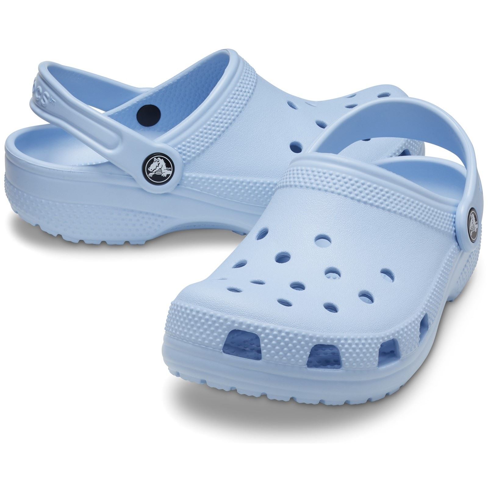 Crocs Kids' Classic Clog Mocassins En Calcite Bleue Thermoplastique
