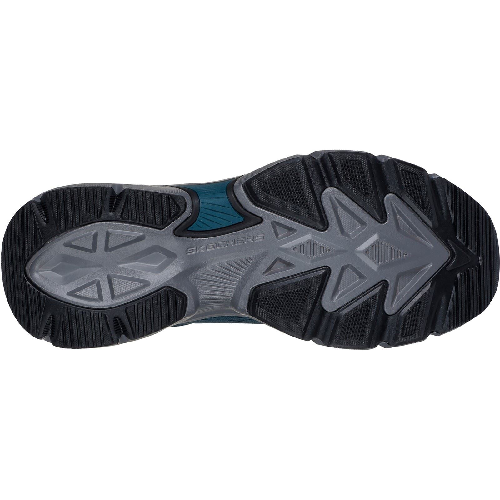 Skechers Skech-Air Ventura Baskets Pour Hommes En Tissu, Couleur Bleu Sarcelle/Noir