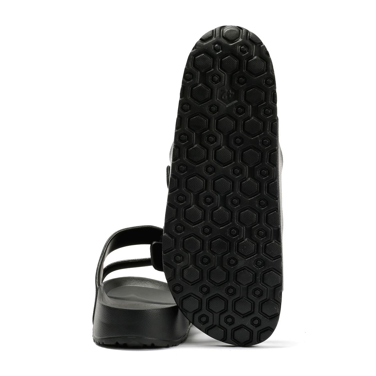 Penguin Eden Sandales Noires Pour Hommes