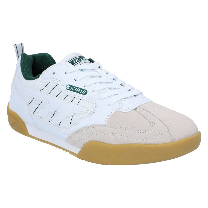 Hi-Tec Squash trainer Squash Sneaker Textile/leather White Sneakers
