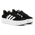 Adidas VL Court Bold Baskets Noires En Cuir Pour Femmes