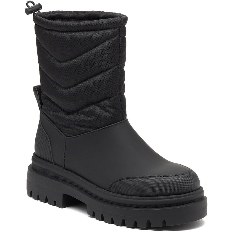 Rocket Dog Dita Bottes Noires En Tissu Pour Femmes