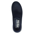 Skechers Go Walk Flex No Hands Baskets En Synthétique Pour Homme, Couleur Marine